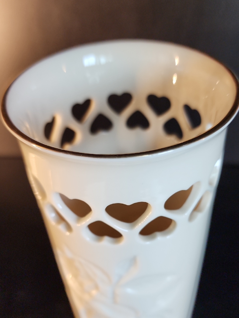 VTG Lenox Vase and Trinket Dish - 24K Gold Trim - Picture 3 of 8